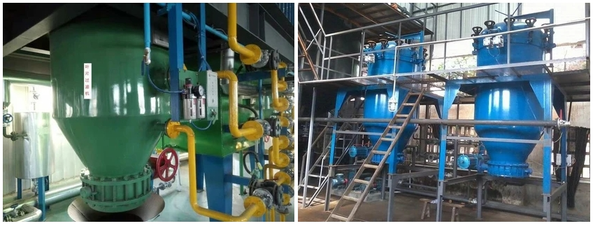 vertical pressure leaf filter slag discharging applications