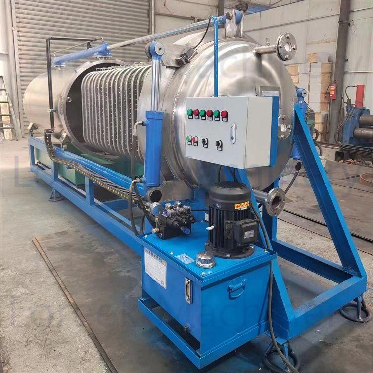 Horizontal Pressure Leaf Filter Liquid Molten Sulphur Filtration