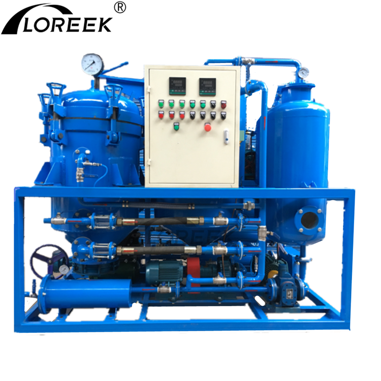 Waste Hydraulic Oil Filtration Automatic Pressure Filter Machine